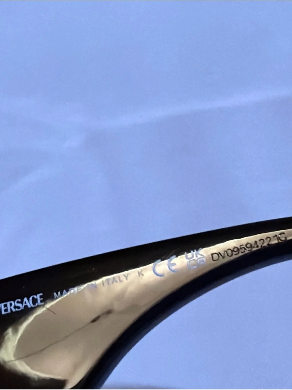 Versace VE4479U GB1/87 Black Medusa Square Sunglasses Made In Italy 52